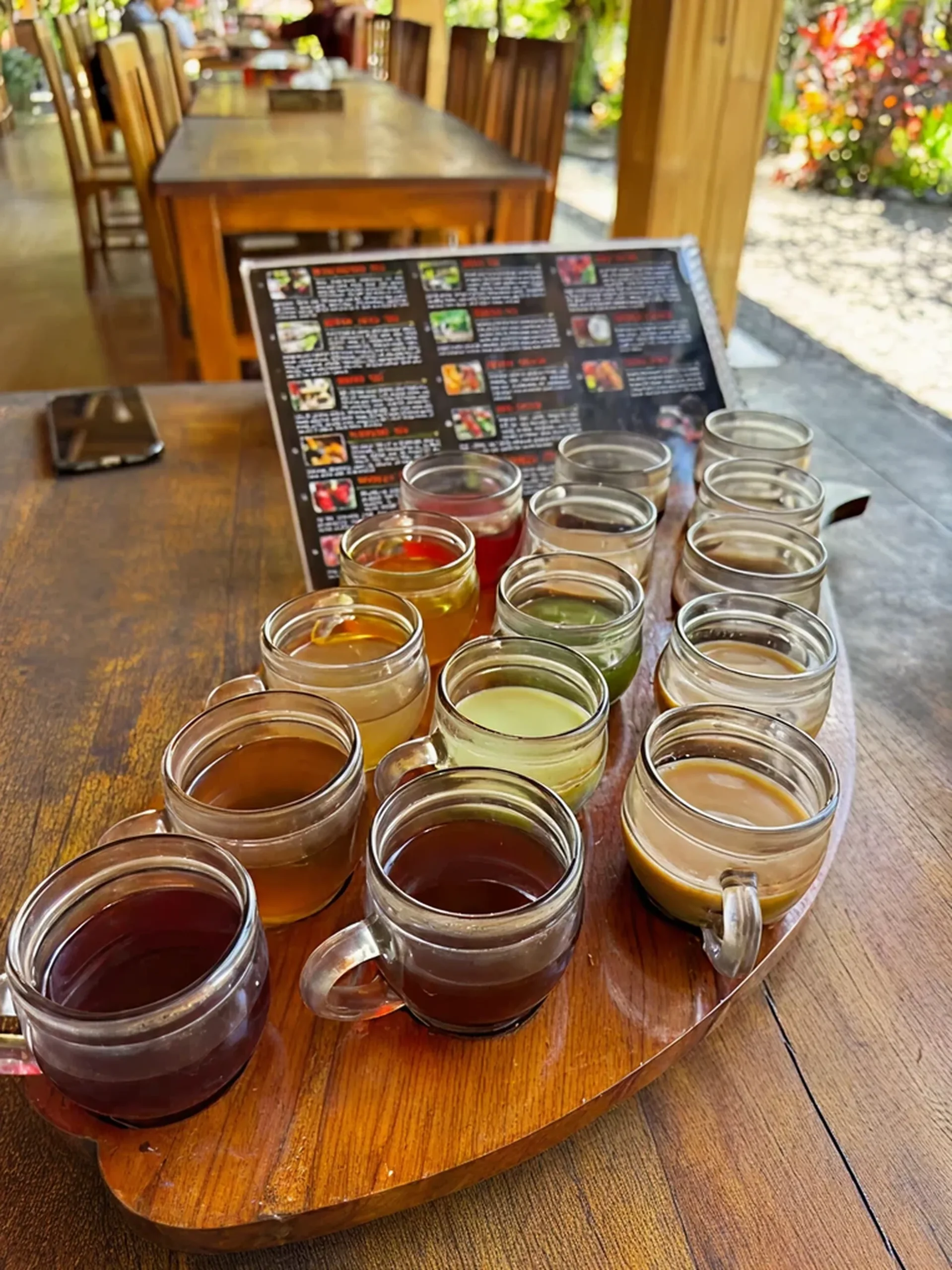 True Blue Bali Trip Celuk traditional coffee