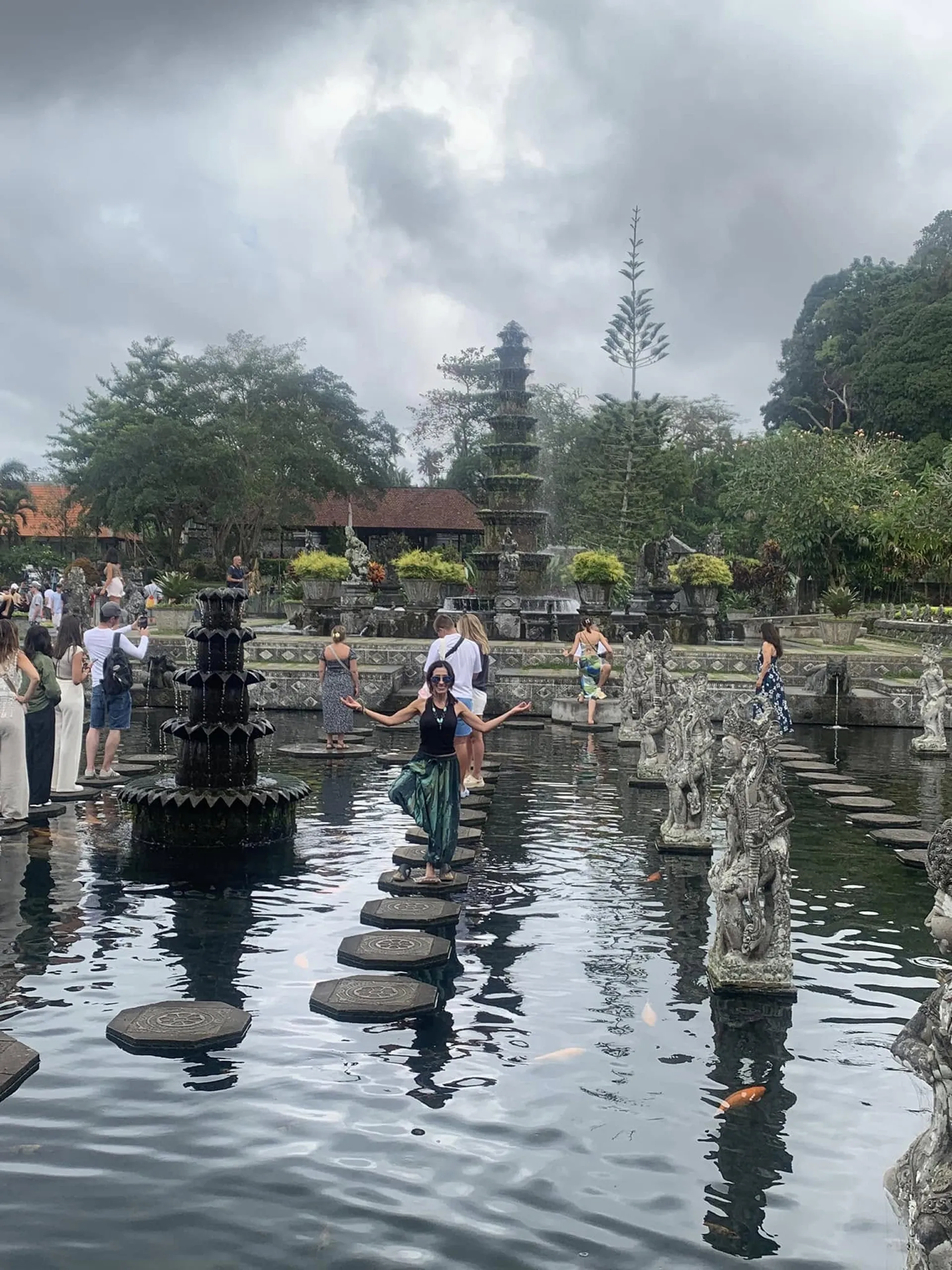 True Blue Bali Trip full day private east Bali cultural nature tour Tirta Gangga