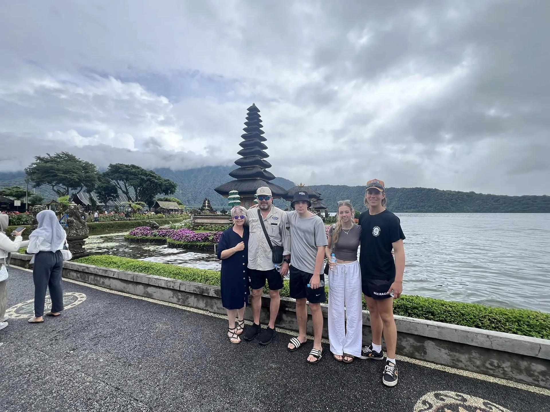 True Blue Bali Trip full day private North Tabanan highland lake tour Beratan Lake