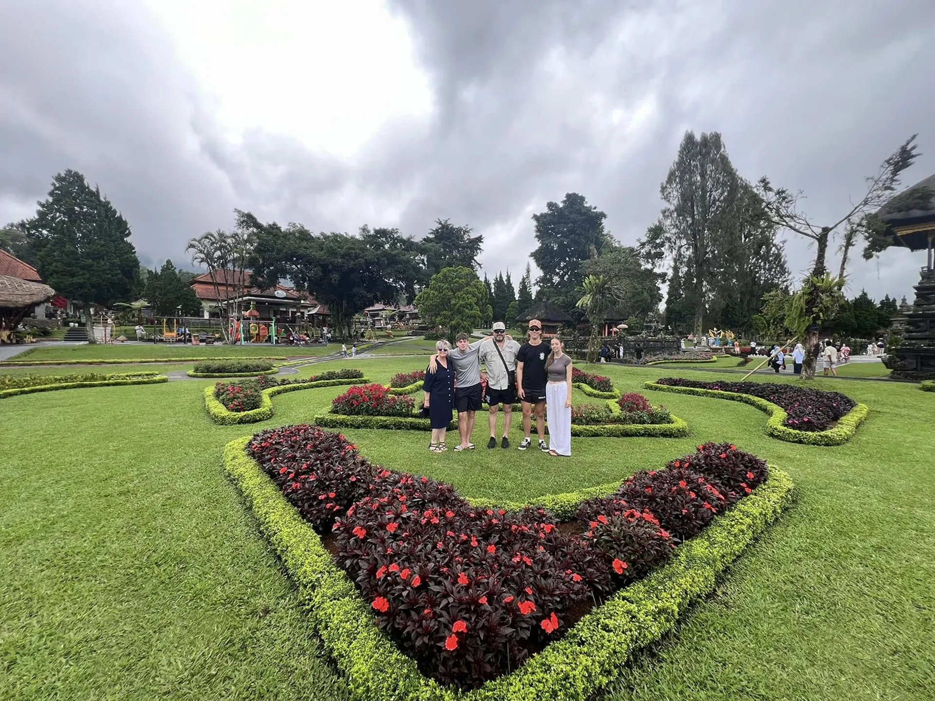 True Blue Bali Trip full day private North Tabanan highland lake tour Beratan Garden