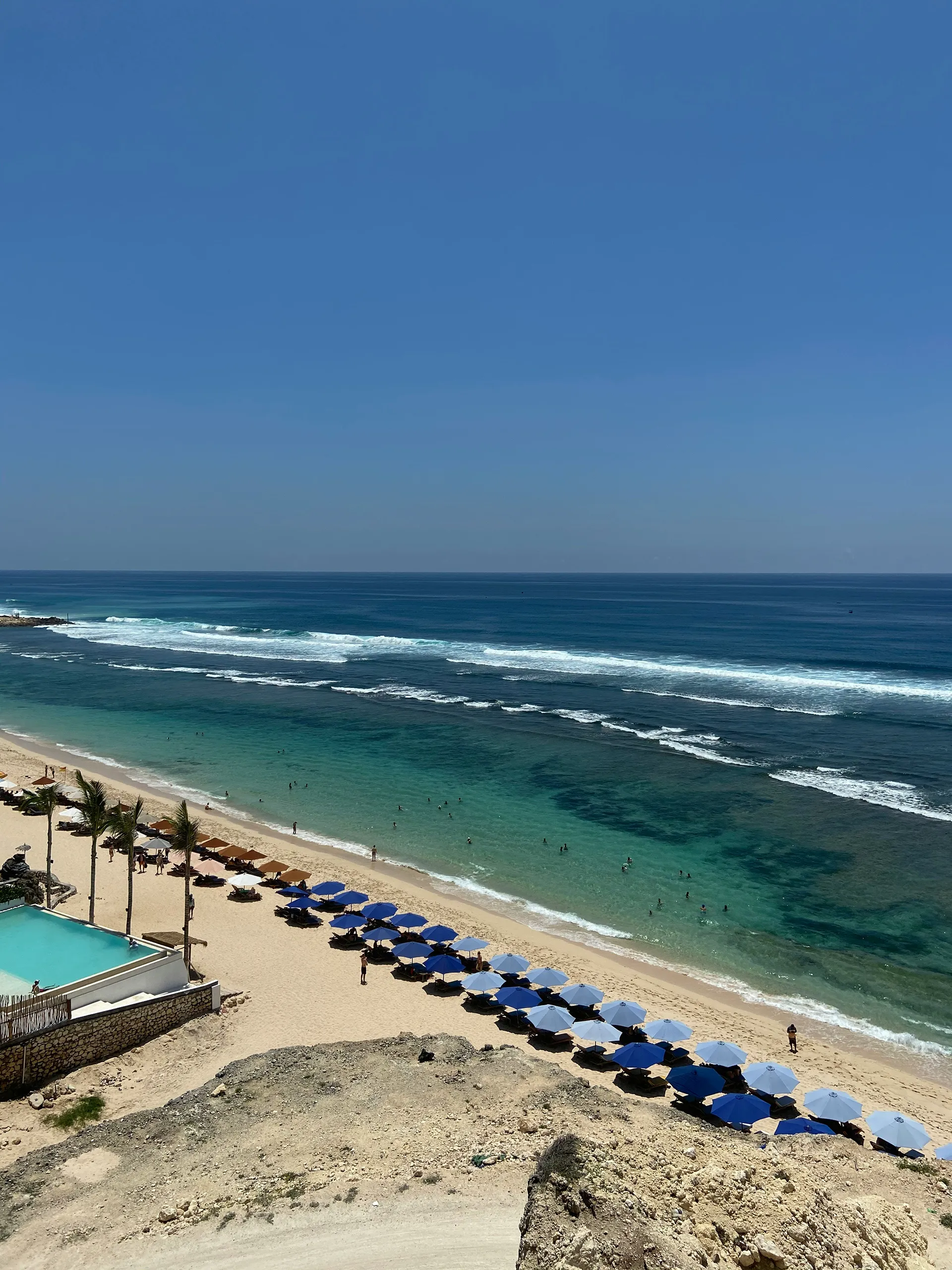 True Blue Bali Trip full day private South Bali coastal culture tour Melasti Beach
